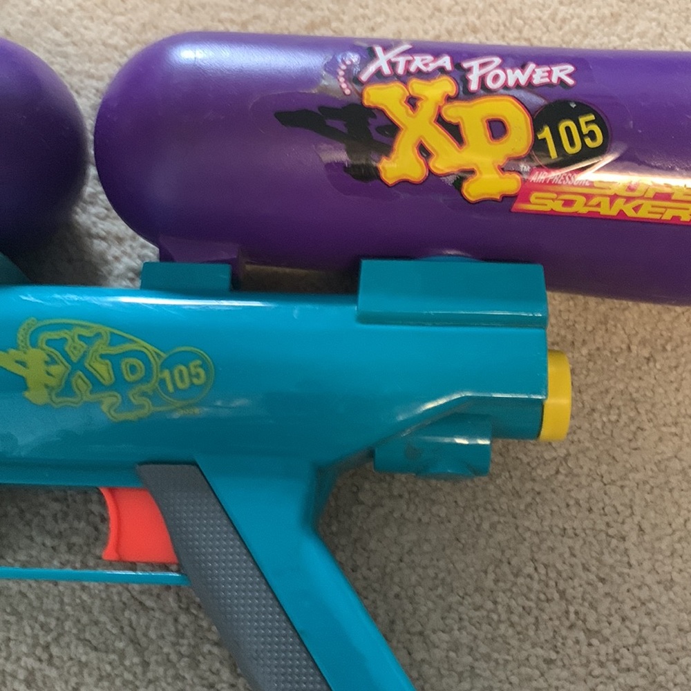 Larami super soaker xp105 xp 105 squirt gun vintage - Picture 2 of 6